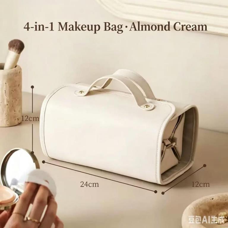 Trousse de maquillage pliable